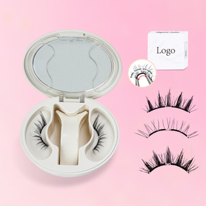 Pestañas Postizas Magnéticas Cuánticas Hechas a Mano de Marca Privada, Sin Pegamento, Suaves, Reutilizables, de Pelo Sintético, 3D Naturales y Personalizadas - Product Image 5