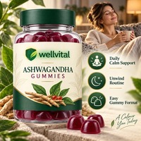 Permen Ashwagandha untuk Wanita, Keseimbangan Hormon, Dukungan Menopause, Dukungan Tiroid
