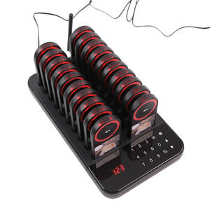 ระบบเรียกคิวไร้สายแบบดิจิทัลสำหรับร้านอาหาร พร้อมป้ายเรียก 20 ตัว สำหรับบาร์ รถขายอาหาร คาเฟ่ และฟู้ดคอร์ท - Product Image 4