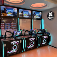Simulateur de tir à air comprimé Yulong à monnayeur avec cible physique réelle, machine de jeu d'arcade pour centre de jeux et salle de divertissement