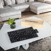 Offre Spéciale – Lot de 28 Dominos en Bois Écologiques avec Boîte de Rangement pour Adultes et Enfants