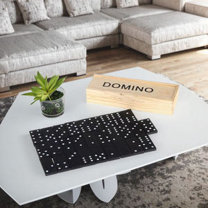 Offre Spéciale – Lot de 28 <span class=keywords><strong>Dominos</strong></span> en Bois Écologiques avec Boîte de Rangement pour Adultes et Enfants - Product Image 6