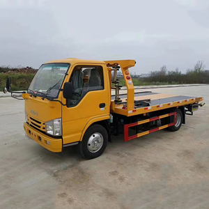 ISUZU 100P 3T Flat <b>Bed</b> Wrecker Truck Euro <b>4</b> Manual Diesel 4x2 Light Duty Recovery Vehicle - Product Image 5