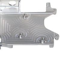 Pièce usinée CNC sur mesure, composant de fraisage de précision, support métallique en alliage d'aluminium pour équipement industriel