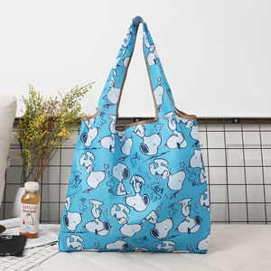 Japón Bensen de moda de las mujeres engrosada plegable compras poliéster bolsa - Product Image 5