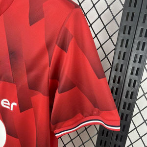 25/26 erkek özel takım adı hızlı kuru % 100% Polyester kısa kollu futbol forması - Product Image 3