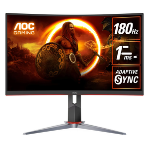 NUEVO <span class=keywords><strong>AOC</strong></span> CQ27G2X QHD <span class=keywords><strong>2K</strong></span> 180Hz compatible con Adaptive Sync 1Ms tiempos de respuesta PC Pantalla de juegos de computadora - Product Image 2