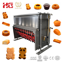 Ligne de production de gâteaux 3D entièrement automatique HG - Machine industrielle de traitement de gâteaux 3D avec moule - Solution clé en main