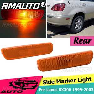 สำหรับ Lexus RX300 ปี 1999 2000 2001 02 2003 81760-48010 ไฟเลี้ยวท้ายซ้ายขวา ไฟสัญญาณกันชนหลัง สีเหลือง สีแดง - Product Image 4