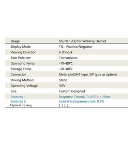 Dot Matrix Hàn Ug-2864 Kswlg01 Driver Heads Up Máy In Lcd Mũ Bảo Hiểm Led 3d Hologram Fan Hiển Thị - Product Image 6