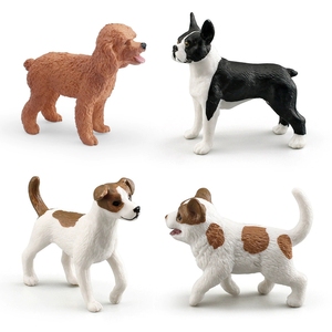 Modelos de Adornos de Animales de Compañía: <span class=keywords><strong>Cachorro</strong></span> Simulado de <span class=keywords><strong>Jack</strong></span> <span class=keywords><strong>Russell</strong></span> <span class=keywords><strong>Terrier</strong></span>, Boston <span class=keywords><strong>Terrier</strong></span>, Perrito de Pequeña Raza (tipo Lobo) - Product Image 2