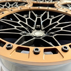 ล้อฟอร์จ SHIN แบบปรับแต่งพิเศษ 6061-T6 ดีไซน์ Bead Lock รุ่น 826M ขนาด 5x120 5x112 สำหรับ BMW M2 M3 M4 G80 G87 G81 ซีดาน - Product Image 3