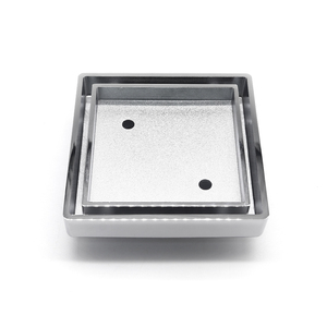 Chất lượng cao ban công Brass chống mùi sàn drainer phòng Tắm Vuông tầng chất thải cống - Product Image 1