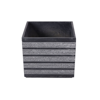 Pots de fleurs en béton en gros grand stock avec une faible quantité minimale de commande pour la décoration de la maison Villa