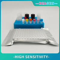 Kit de test ELISA REAGEN pour la détection des aflatoxines totales, haute précision, pour l'inspection de la sécurité alimentaire des céréales et des composants plastiques, garantie de 2 ans