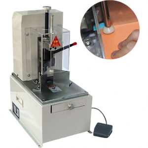 Machine électrique haute vitesse pour la découpe de cartes de visite, de cartes en papier rondes, d'autocollants, de masques faciaux, de sacs à collation et de tags, avec fonction de arrondissement des coins - Product Image 2