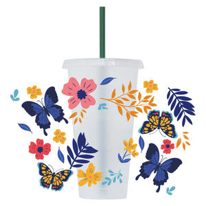 <span class=keywords><strong>Gobelet</strong></span> à café personnalisé de 24 oz prêt <span class=keywords><strong>pour</strong></span> l'emballage UV <span class=keywords><strong>Gobelet</strong></span> en verre imprimé par transfert d'eau froide - Product Image 4