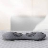 Wiederaufladbares Elektrisches Taillenmassagegerät mit Lufttraktion, Heizung und Vibration, Verstellbares Design, Ergonomisches Lendenkissen zur Linderung von Rückenschmerzen