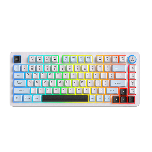 Wholesale ONIKUMA MT501 Tri Mode Wireless Gaming Keyboard RGB 82 Key Compact Membrane Keyboard for Gaming Office CE RoHS FCC