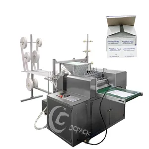 Automatic alcohol tablet packaging machine Single piece cotton disinfection alcohol tablet make packing machine equipment