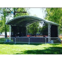 Iluminación Aluminio Exterior Techo Concierto Escenario Techo Truss Stage Truss System