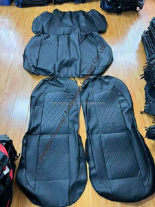 Coprisedili Universali Deluxe in PU di Lusso, Set Completo, Compatibili con Airbag, Traspiranti, Adatti per Auto, Camion, SUV - Product Image 4