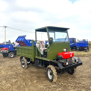 Professional Diesel Industrial Dump Vehicle Four-Wheel Drive Agricultural Vehicle Short-Distance 4Wd Transport Truck - Product Image 3