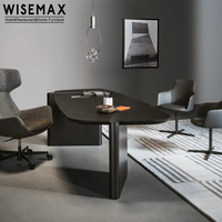 Meubles WISEMAX, meubles d'appartement, cadre en bois massif, bureau de direction haut de gamme, grande table d'ordinateur pour le bureau