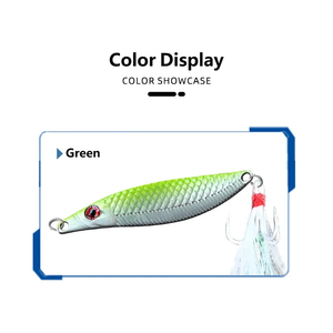 Señuelo de Pesca Artificial de Metal, Diseño de Serpiente Acuática, Brillante y Colorido, Largo Alcance, <span class=keywords><strong>Boca</strong></span> Invertida, para Pesca de Carpas en Lagos/Ríos - Product Image 3