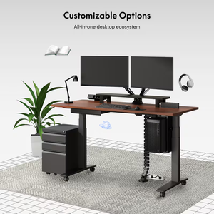 โต๊ะปรับระดับได้ <span class=keywords><strong>FlexiSpot</strong></span> Premium Standing Desk E7 Pro รุ่น Heavy Duty Dynamic รับน้ำหนักได้ 180 กก. มอเตอร์คู่ 3 ระดับ พร้อมระบบจัดการสายเคเบิล ความเร็ว 50 มม./วินาที เหมาะสำหรับสำนักงานและบ้าน - Product Image 6