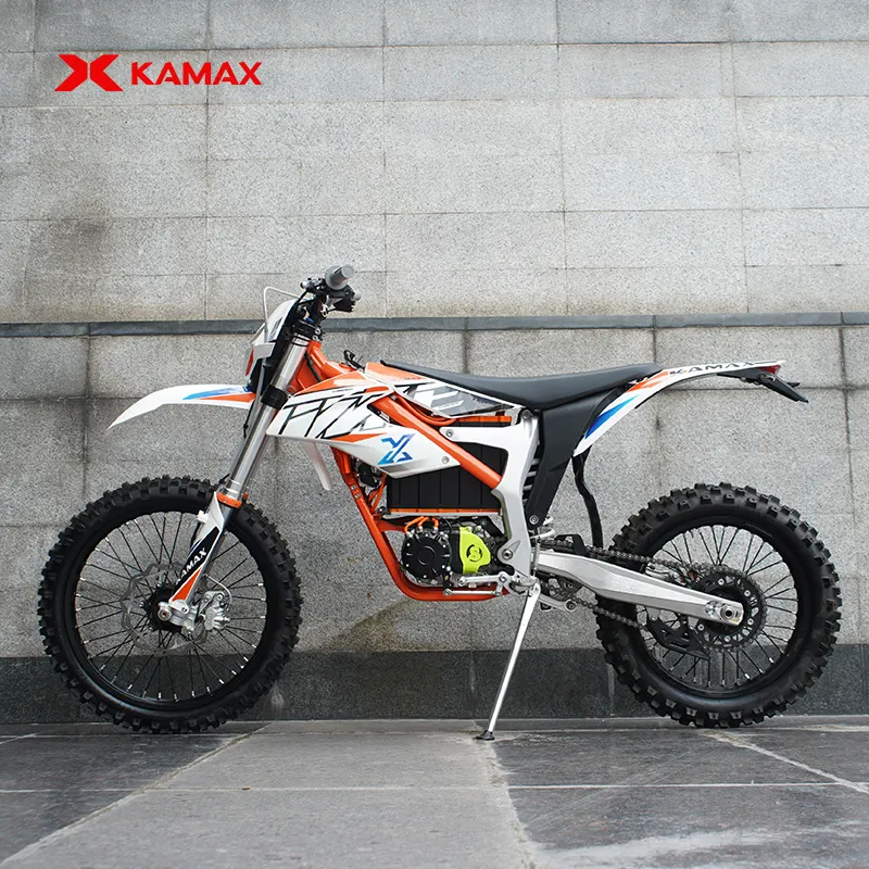 Kamax elektrikli kir bisiklet yetişkin ucuz fabrika doğrudan satış elektrikli motosiklet Off-Road motosiklet elektrikli Dirtbike Motocross
