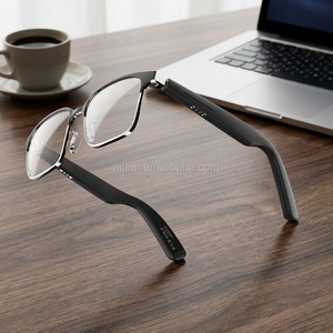 Wholesale <b>Bluetooth</b> <b>Wireless</b> Transparent Smart Glasses CE RoHs FCC CCC Audio Recording AI Glasses with Translation for Business - Product Image 1