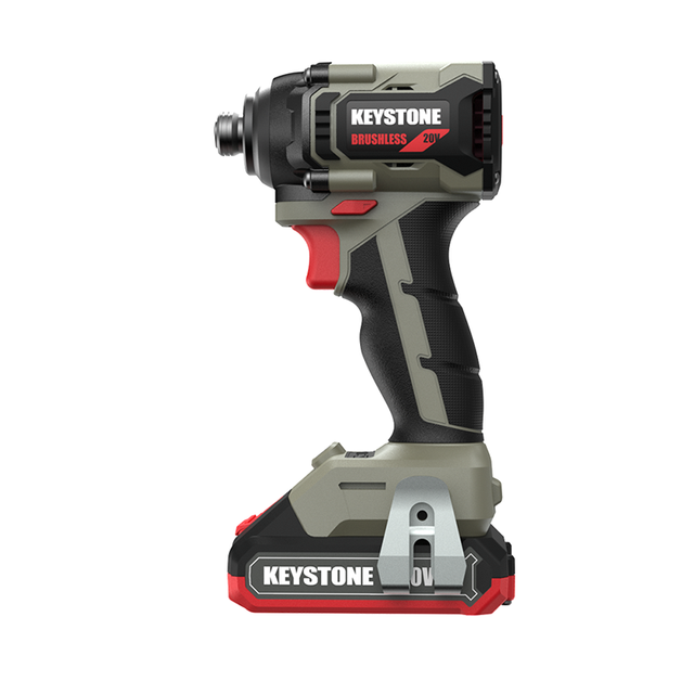 Industrial Grade Metal Construction Rechargeable Brushless Impact Driver
