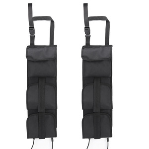 Car <b>Seat</b> Back Organizer Multi Pocket Storage Bag Oxford Cloth Vehicle Interior Accessories Travel <b>Hanging</b> Pouch Black - Product Image 1
