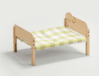 Lit pour animaux de compagnie en bois toutes saisons confortable de haute qualité à plusieurs niveaux pour chien chat