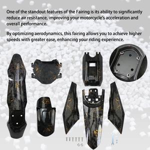 LINGQI RACING Juego Completo de Carenados para Motocicleta, Repuesto Original para Motocicleta Todoterreno Universal Light Bee - Product Image 4