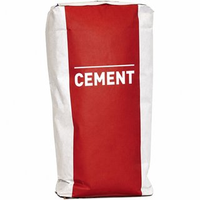 Sac à ciment en papier kraft multi-parois imperméable avec doublure en plastique