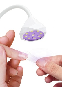 27 Wát kim cương có thể sạc lại UV ngón tay làm khô đèn Gel led tip mở rộng sử dụng USB LED bảng ánh sáng UV LED Đèn với cảm biến chuyển động - Product Image 2