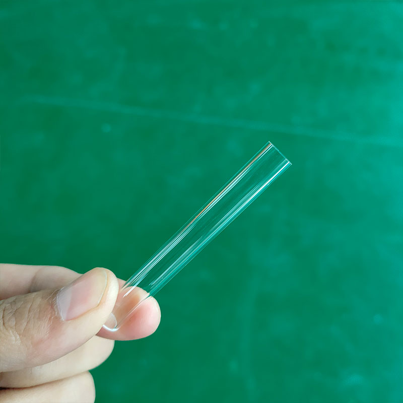 Подгонянная кварцевая труба высокотемпературная кварцевая стеклянная трубка