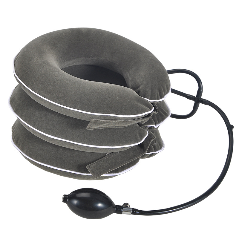 Three-tube design with white-edged bean-shaped metal ball gray