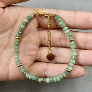 Pulsera <span class=keywords><strong>de</strong></span> cuentas <span class=keywords><strong>de</strong></span> piedra Natural multicolor <span class=keywords><strong>de</strong></span> oro Real Chapado en acero <span class=keywords><strong>de</strong></span> titanio Pulsera <span class=keywords><strong>de</strong></span> amistad al por mayor Palestina - Product Image 5