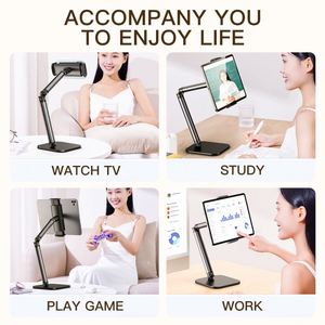 Jopree Pemasok OEM Penyangga Tablet yang Dapat Disesuaikan Ketinggiannya Untuk Produsen Profesional yang Praktis, Penyangga Ponsel Grosir - Product Image 5