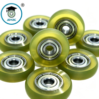Rueda de Polea Industrial con Rodamiento Recubierto de Plástico/PU 626 Resistente al Desgaste, Certificación ISO CE ROHS REACH