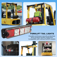 Feux arrière LED IP67 pour chariot élévateur, feux d'arrêt et de marche arrière 10-80V pour pièces de chariot élévateur Linde & Hyster, état neuf