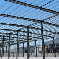 Atelier agricole préfabriqué en acier galvanisé 80x70m pour la transformation des produits agricoles en Tunisie