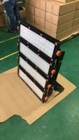 Projecteur LED à haut rendement lumineux 300W pour mât élevé, IP67 IK08, autonettoyant, pour stade extérieur, OEM ODM