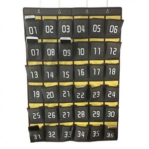 Organizador Colgante de Pared o Puerta con Bolsillos Numerados para Teléfonos Celulares (30 Bolsillos) - Product Image 2