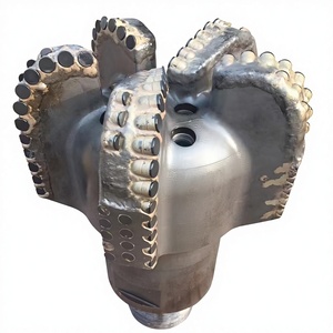 מקדחי קידוח בארות מים, כלי חיתוך אבן וסלע, 5 להבים, מקדחי <span class=keywords><strong>12</strong></span> <span class=keywords><strong>1</strong></span>/<span class=keywords><strong>4</strong></span> אינץ', גוף מטריקס מחושל, פלדת מנגן גבוהה, מקדח <span class=keywords><strong>PDC</strong></span> - Product Image 5