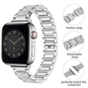 Correa de Reloj Inteligente de Acero Inoxidable de Lujo al por Mayor para Relojes de 49 mm, Hebilla de Mariposa, Correa Deportiva, Cómoda y a la Moda - Product Image 4