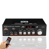 Penguat Digital Cerdas G919 dengan Fitur Built-in /USB/SD/FM Mini Laris untuk Penjualan Lintas Negara Buatan Cina